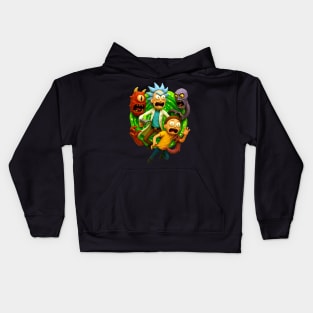 Rick and Morty Escape Kids Hoodie